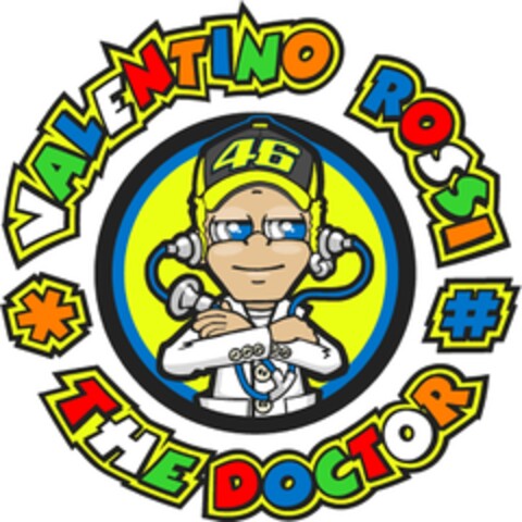 VALENTINO ROSSI THE DOCTOR 46 Logo (EUIPO, 15.02.2013)