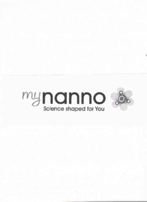 MY NANNO SCIENCE SHAPED FOR YOU Logo (EUIPO, 24.07.2013)