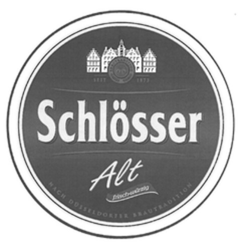 Schlösser Alt frisch-würzig Brautradition Seit 1873 Nacht Düsseldorfer Brautradition Logo (EUIPO, 10.03.2014)