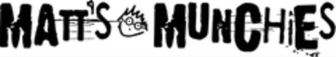 MATT´S MUNCHIES Logo (EUIPO, 05/01/2014)