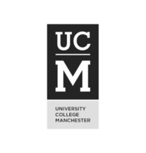 UCM UNIVERSITY COLLEGE MANCHESTER Logo (EUIPO, 23.12.2014)