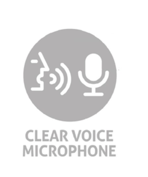 CLEAR VOICE MICROPHONE Logo (EUIPO, 09.02.2015)