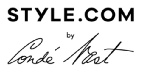 STYLE.COM BY CONDE NAST Logo (EUIPO, 06/23/2015)