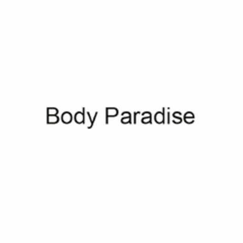 BODY PARADISE Logo (EUIPO, 10.07.2015)