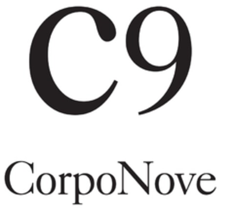 C9 CORPO NOVE Logo (EUIPO, 11/27/2015)