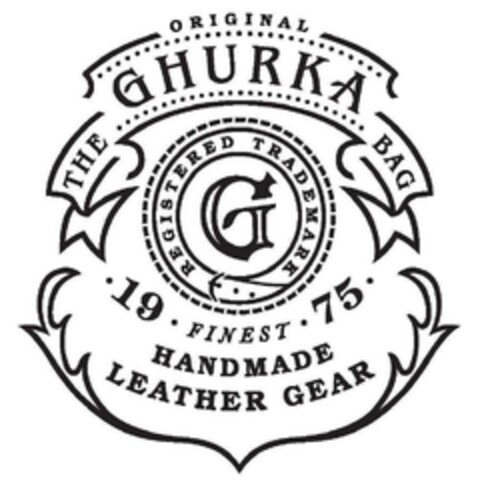 ORIGINAL G THE GHURKA BAG 19 FINEST 75 HANDMADE LEATHER GEAR Logo (EUIPO, 31.05.2016)