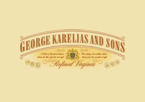 GEORGE KARELIAS AND SONS REFINED VIRGINIA Logo (EUIPO, 17.07.2018)