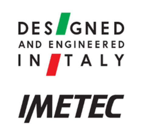 DESIGNED AND ENGINEERED IN ITALY IMETEC Logo (EUIPO, 05.10.2018)