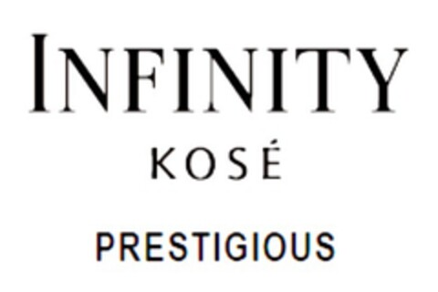 INFINITY KOSÉ PRESTIGIOUS Logo (EUIPO, 13.11.2019)