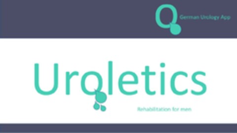 O German Urology App Uroletics Rehabilitation for men Logo (EUIPO, 05.08.2020)