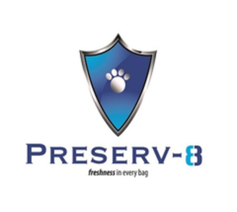 PRESERVE-8 FRESHNESS IN EVERY BAG Logo (EUIPO, 25.11.2020)