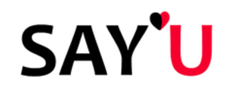 SAY U Logo (EUIPO, 03/19/2021)