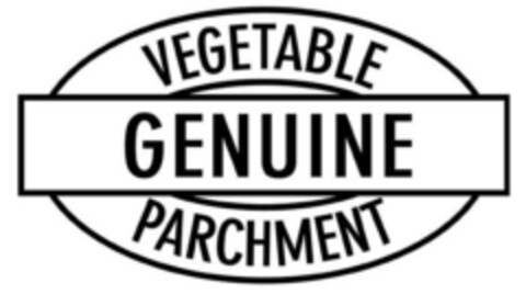 GENUINE VEGETABLE PARCHMENT Logo (EUIPO, 05/18/2021)