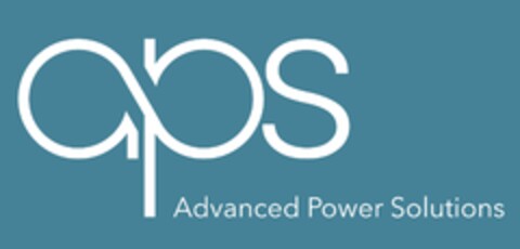 aps Advanced Power Solutions Logo (EUIPO, 17.02.2022)