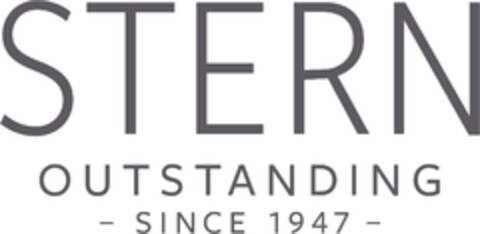 STERN OUTSTANDING SINCE 1947 - Logo (EUIPO, 07.03.2023)