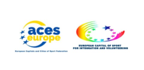 aces europe European Capitals and Cities of Sport Federation EUROPEAN CAPITAL OF SPORT FOR INTEGRATION AND VOLUNTEERING Logo (EUIPO, 18.09.2023)