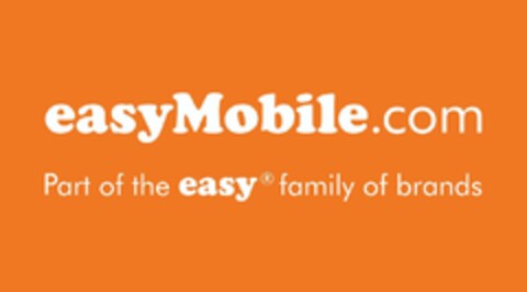 easyMobile.com Part of the easy family of brands Logo (EUIPO, 11/08/2023)