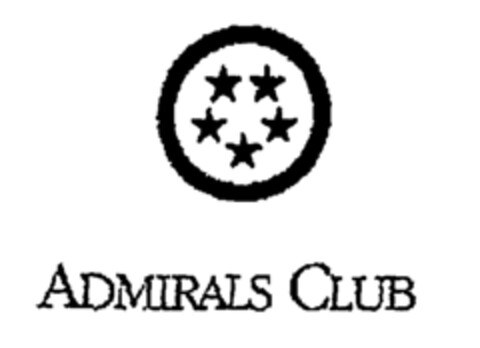 ADMIRALS CLUB Logo (EUIPO, 04/01/1996)