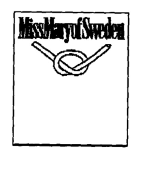 Miss Mary of Sweden Logo (EUIPO, 01.10.1997)