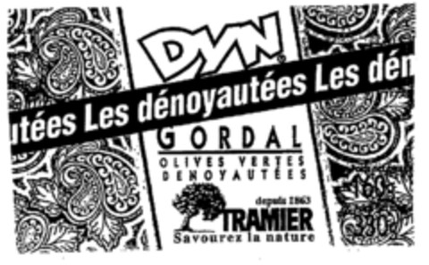 DYN LES DENOYAUTEES Logo (EUIPO, 02.03.1998)