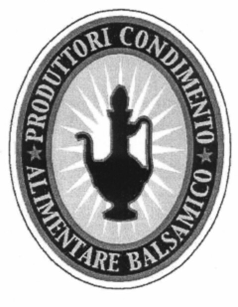 PRODUTTORI CONDIMENTO ALIMENTARE BALSAMICO Logo (EUIPO, 11/22/2000)