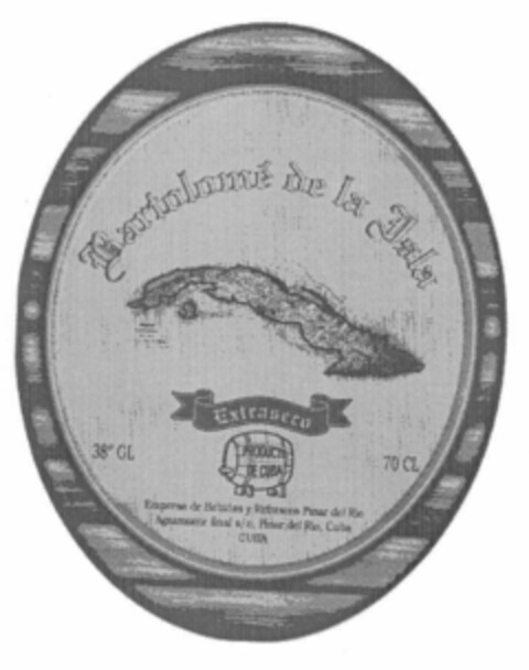 Bartolomé de la Isla Logo (EUIPO, 31.05.2001)