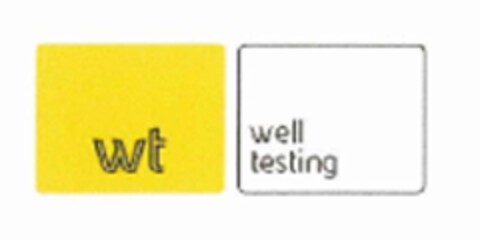 WT well testing Logo (EUIPO, 08/10/2009)