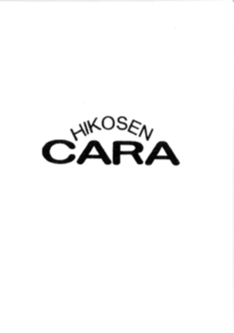 HIKOSEN CARA Logo (EUIPO, 09/01/2010)