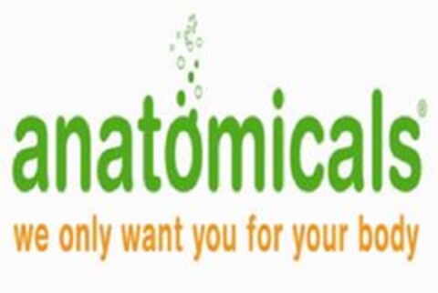 anatomicals we only want you for your body Logo (EUIPO, 22.11.2010)