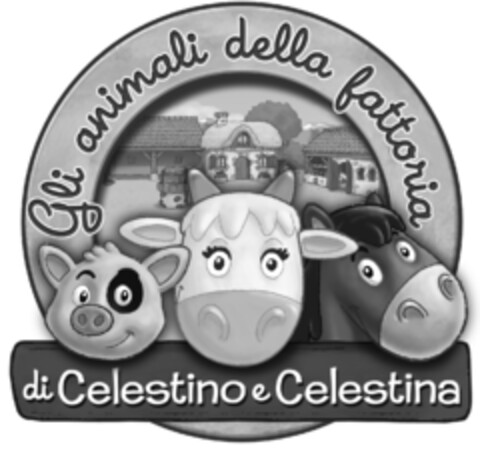 GLI ANIMALI DELLA FATTORIA DI CELESTINO E CELESTINA Logo (EUIPO, 04.10.2012)