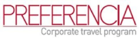 PREFERENCIA Corporate travel program Logo (EUIPO, 05.04.2013)