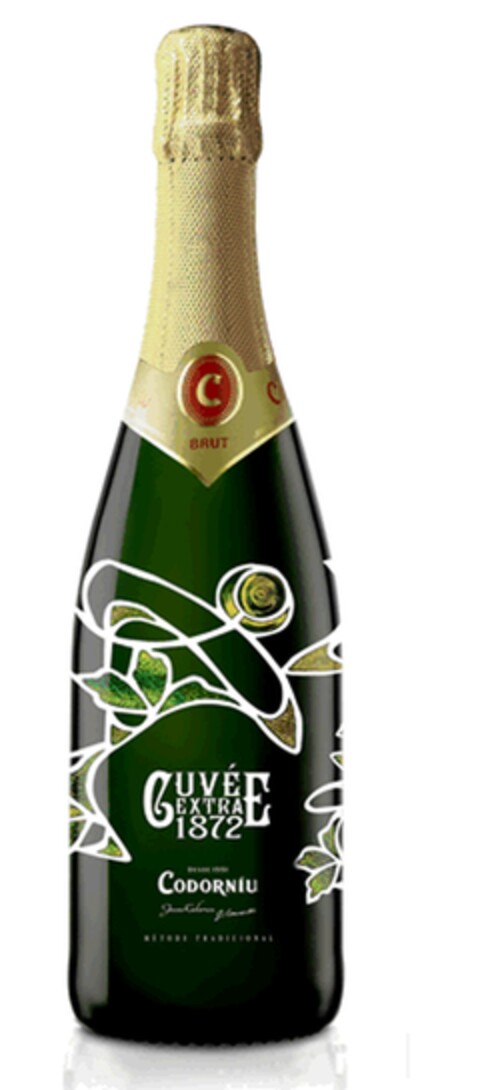 CUVÉE EXTRA 1872 CODORNÍU Logo (EUIPO, 18.12.2013)