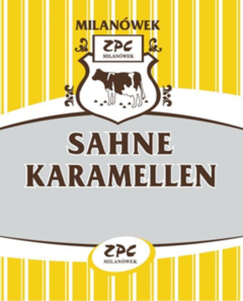 SAHNE KARAMELLEN MILANÓWEK ZPC MILANÓWEK Logo (EUIPO, 11/19/2014)