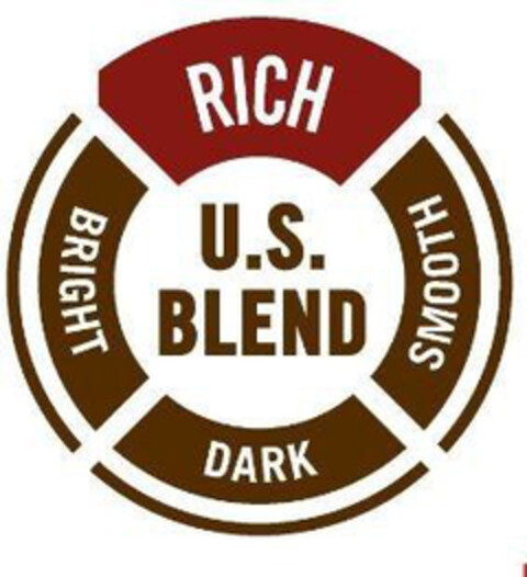 RICH SMOOTH DARK BRIGHT U.S. BLEND Logo (EUIPO, 02.06.2015)