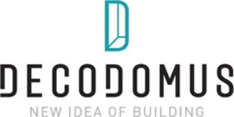 D DECODOMUS NEW IDEA OF BUILDING Logo (EUIPO, 05/19/2016)