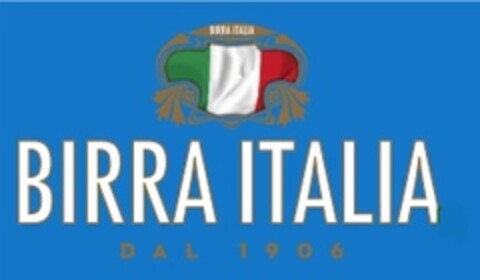 BIRRA ITALIA - BIRRA ITALIA DAL 1906 Logo (EUIPO, 09/04/2017)