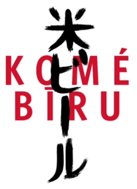 KOMÉ BIRU Logo (EUIPO, 10/19/2017)