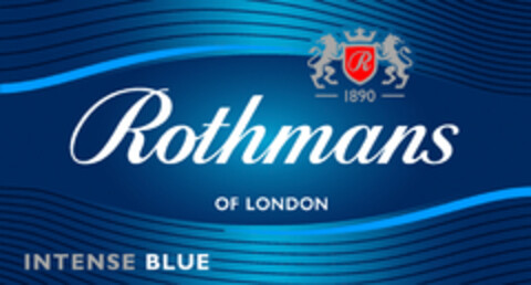 ROTHMANS OF LONDON 1890 INTENSE BLUE Logo (EUIPO, 17.11.2017)