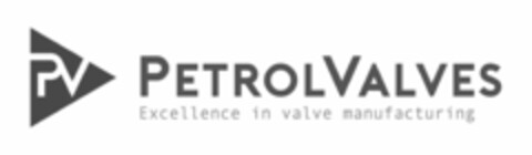 PV PETROLVALVES Excellence in valve manufacturing Logo (EUIPO, 26.06.2018)