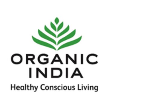 ORGANIC INDIA HEALTHY CONSCIOUS LIVING Logo (EUIPO, 31.10.2018)