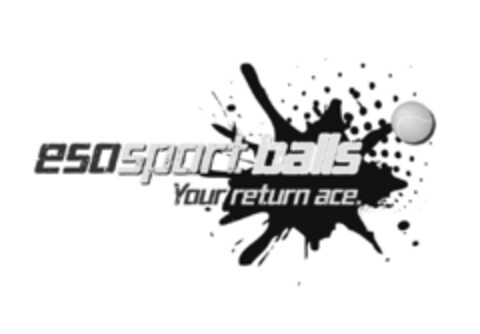 ESOSPORT BALLS YOUR RETURN ACE Logo (EUIPO, 31.10.2018)