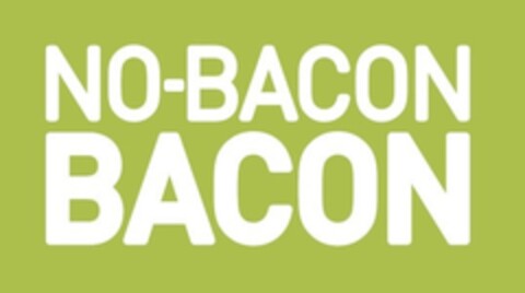 NO-BACON BACON Logo (EUIPO, 03/04/2020)