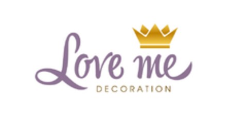 Love me DECORATION Logo (EUIPO, 14.09.2020)