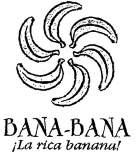 BANA-BANA ¡La rica banana! Logo (EUIPO, 22.09.2020)