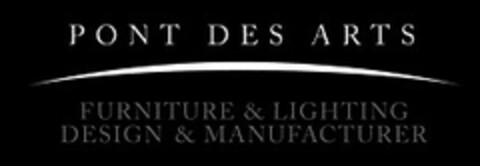 PONT DES ARTS FURNITURE & LIGHTING DESIGN & MANUFACTURER Logo (EUIPO, 12.11.2020)