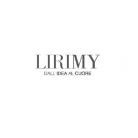 LIRIMY DALL'IDEA AL CUORE Logo (EUIPO, 15.12.2020)