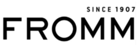 FROMM SINCE 1907 Logo (EUIPO, 11.03.2021)