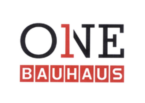 ONE BAUHAUS Logo (EUIPO, 03.01.2022)
