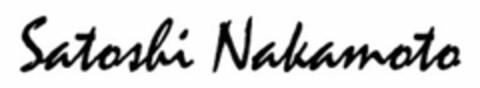 Satoshi Nakamoto Logo (EUIPO, 11.05.2022)