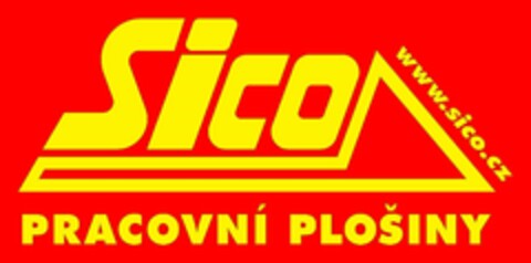 Sico PRACOVNÍ PLOŠINY www.sico.cz Logo (EUIPO, 02.12.2022)